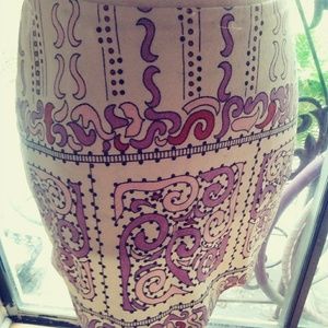 Vintage '70s Boho mini skirt